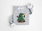 Funny Christmas Cat Sweatshirt “ Happy Cat Year - 2