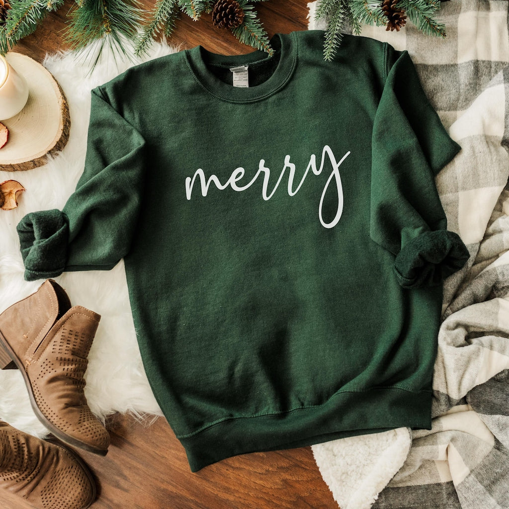 Merry Christmas Cozy Holiday Sweatshirt - 4