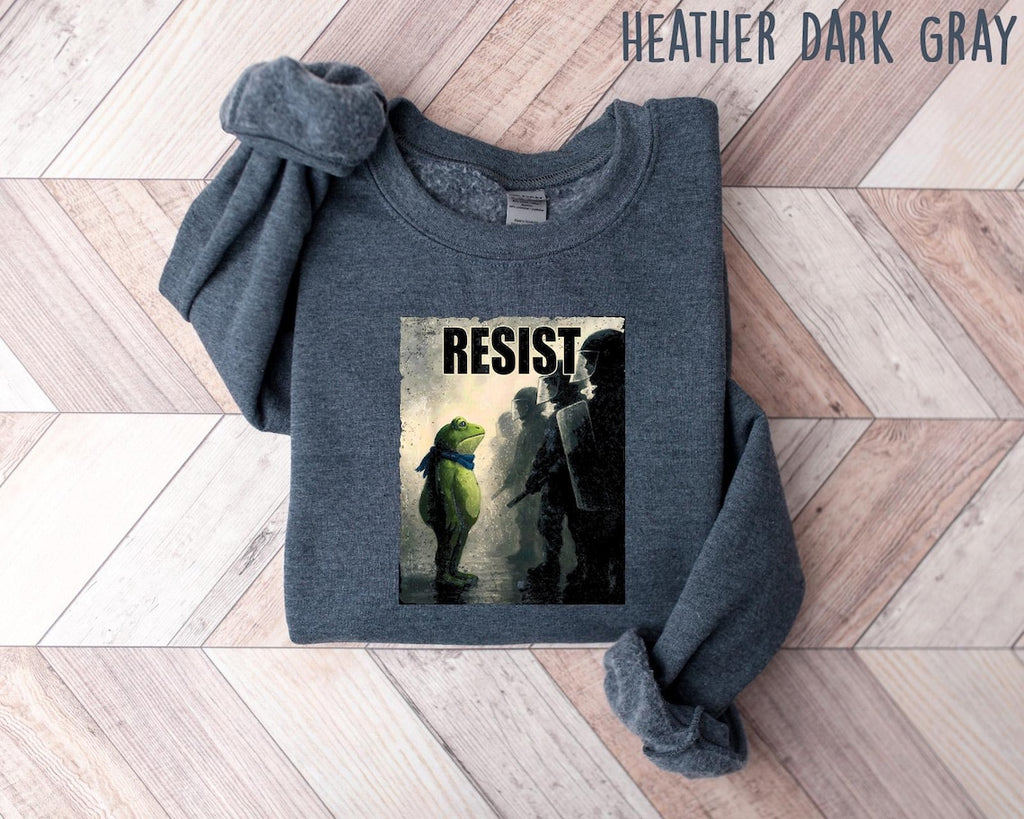 Portland Frog Resist Protest Sweatshirt