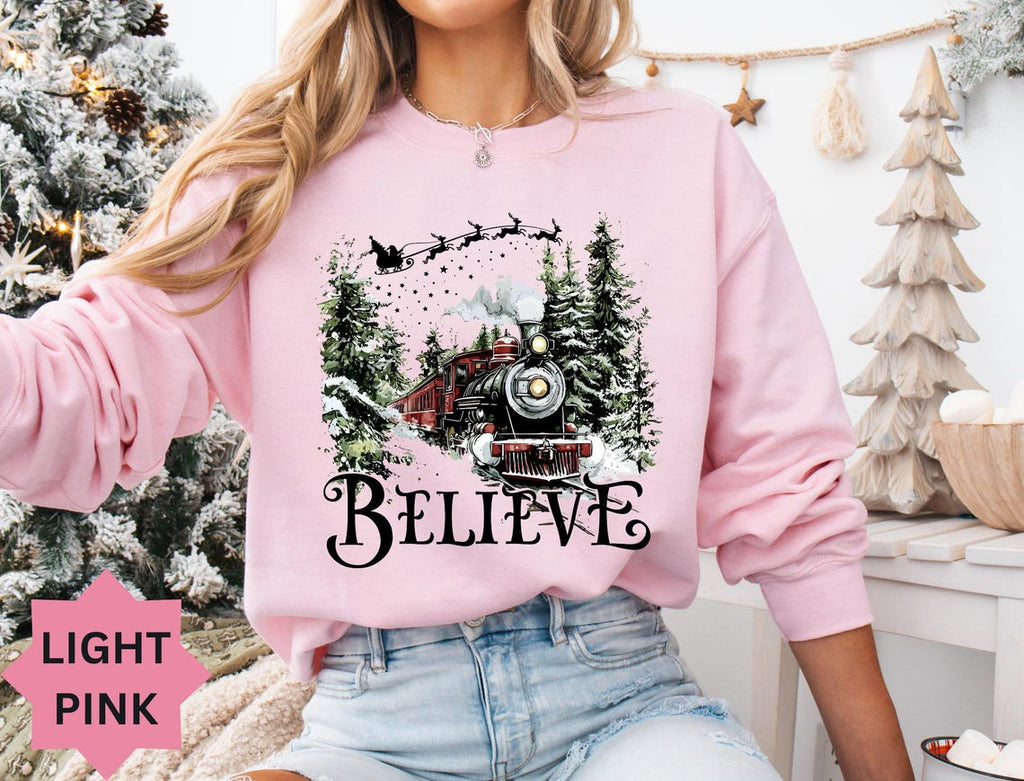 Polar Express Believe Christmas Sweatshirt - 3
