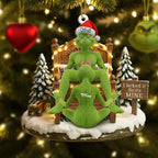 Merry “Grumpy” Green Monster Ornament