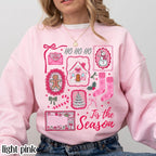 Pink Tis the Season� Christmas Sweatshirt - 2