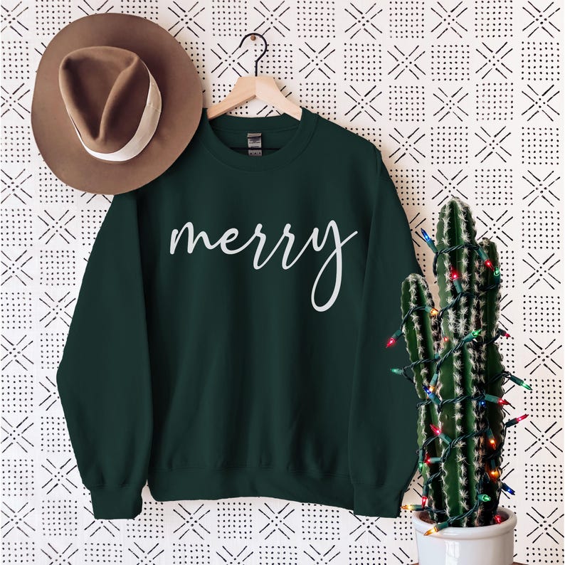 Merry Christmas Cozy Holiday Sweatshirt - 2
