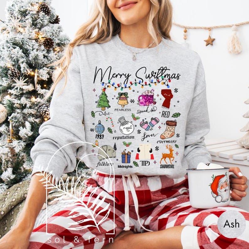 Merry Melodies Era Christmas Sweatshirt - 3