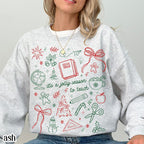 Teacher Christmas Sweatshirt “ Preschool to 1st Grade - 1