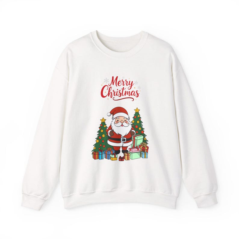 Merry Christmas Unisex Cozy Sweatshirt - 2