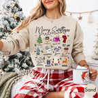 Merry Melodies Era Christmas Sweatshirt - 2
