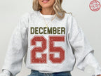 Vintage December 25 Christmas Sweatshirt - 2