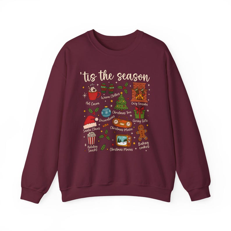 ™Tis the Season Retro Christmas Sweatshirt - 2