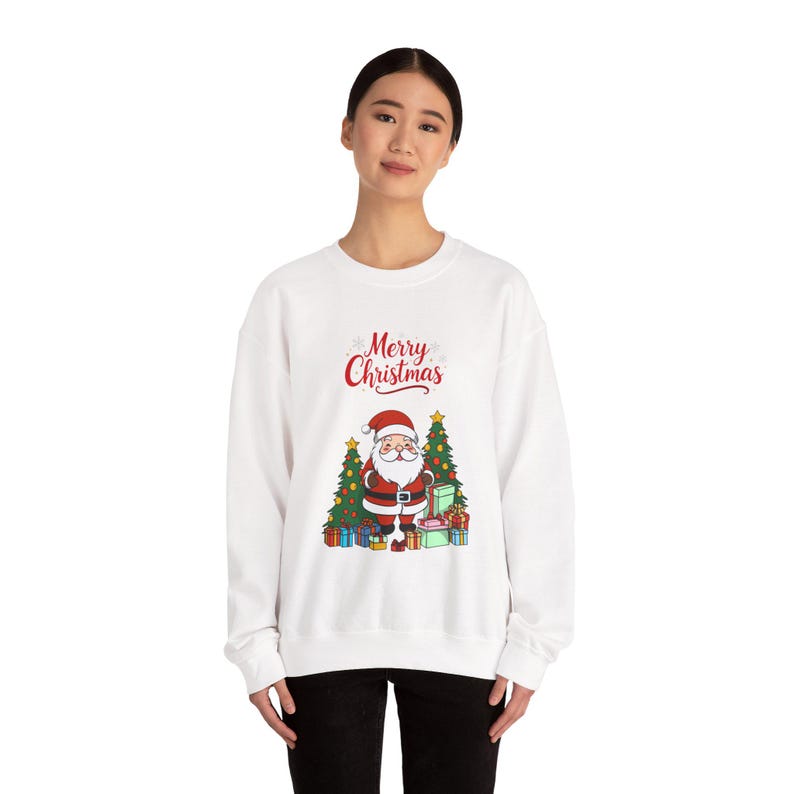 Merry Christmas Unisex Cozy Sweatshirt - 3
