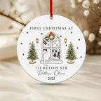 New House New Beginning Ceramic Ornament - 1