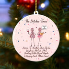 Funny Best Friend Ornament – Personalized - 1