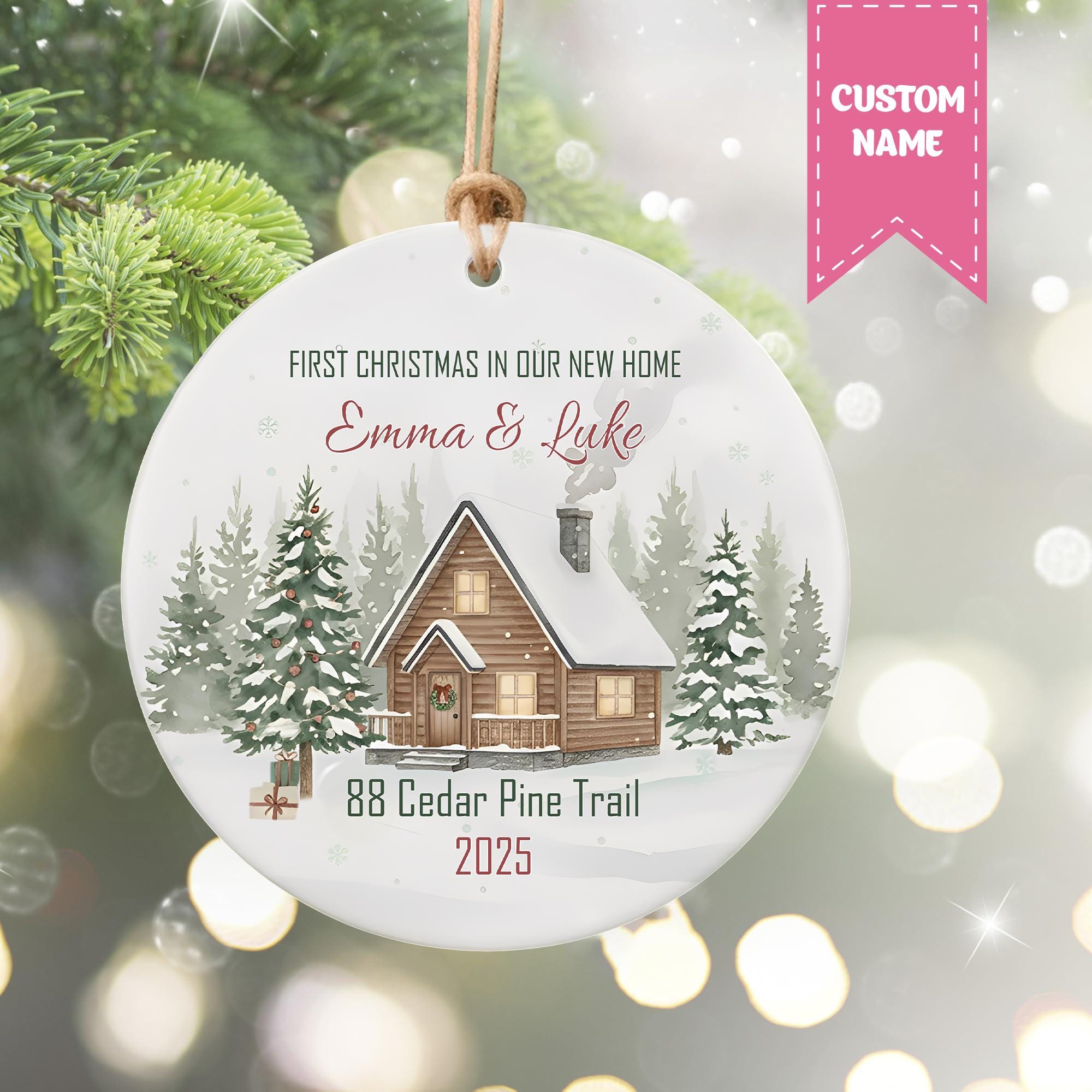 First Christmas in New Home Ornament 2025 - 1