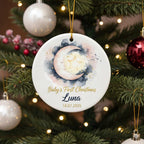 Baby’s First Christmas Name & Date Ornament 2025 - 1